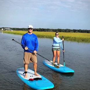 Paddle boarding Amelia Island