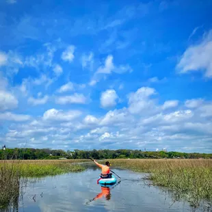 Enjoy the experience on a standup paddle board!