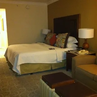 Hotel room at Amelia Island Plantation.