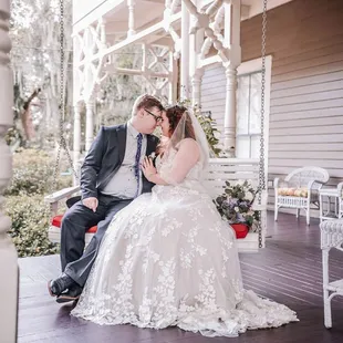 We loved the porch swing!