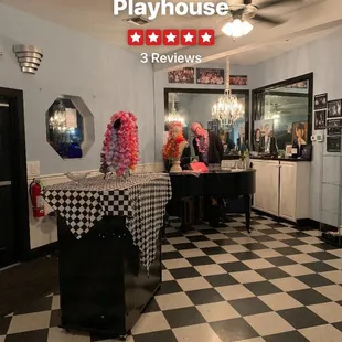 They gave each guest a lei.  South Pacific 11/10/18