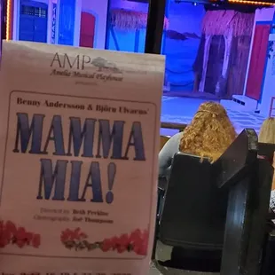 Watching Ozzie M in my fav..Mama Mia!