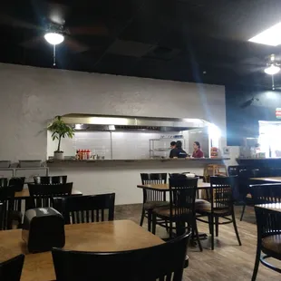 Open concept kitchen