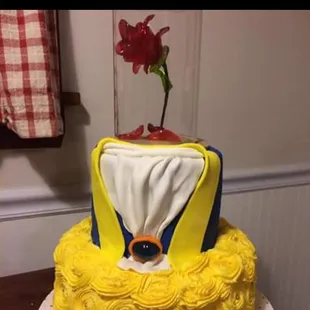 Beauty and the Beast cake