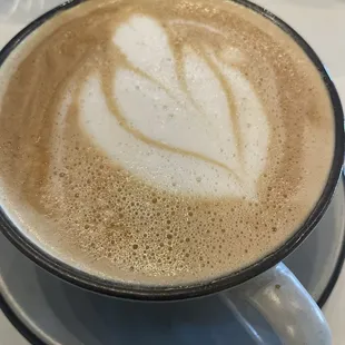 Oat milk latte