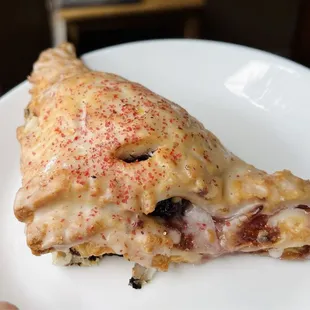 Blueberry mascarpone hand pie