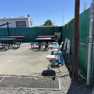 Outdoor seating