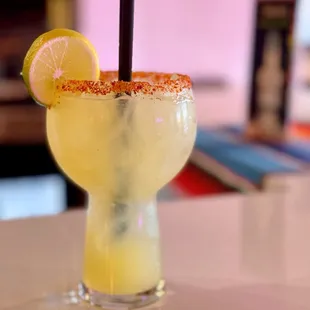 Mezcal marg with pineapple