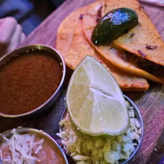 2 QUESABIRRIA WITH SOUP (juice meat)