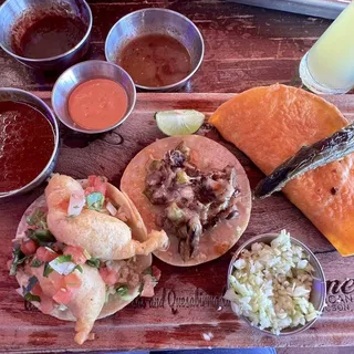 Jass Taco (Asada, Cheese, Grilled Green Chili)