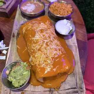 Ground Beef Chimichanga