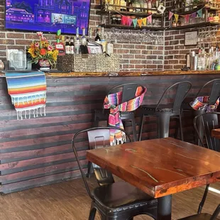 Bar area