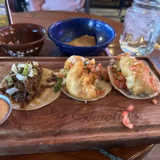 Shrimp Battered taco