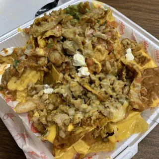 Chicken Grilled nachos