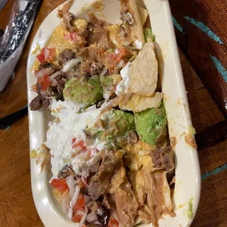 Carne Asada nachos