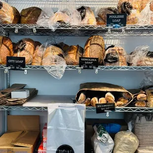  a variety of breads and pastries