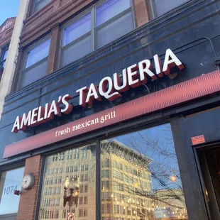 The exterior so you know I'm I. The right place with Blocked off restrooms