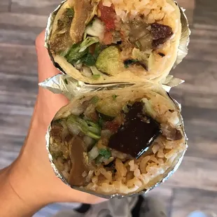 Vegetable Burrito