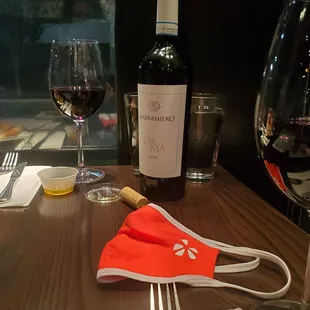 A great bottle of wine.  Da Ma