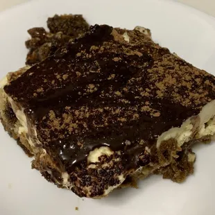 Tiramisu (eaten later at home because we were stuffed)!