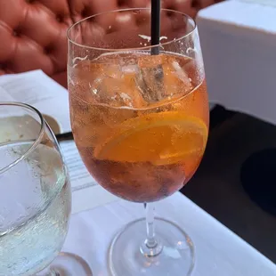 Pomegranate Aperol Spritz