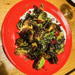 Crispy Brussel Sprouts Dinner