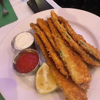 Fried Zucchini Strips
