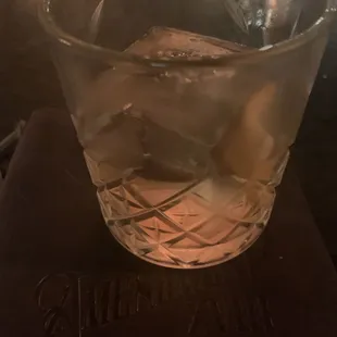 Conner made an Awesome Tequila Old Fashion!!  Spot on!  Cheers!