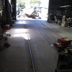 Lots of space to service your boat