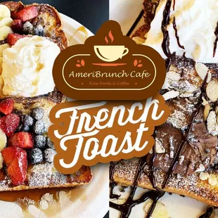 Homemade French Toast with Fruit/Nutella - AmeriBrunch Cafe