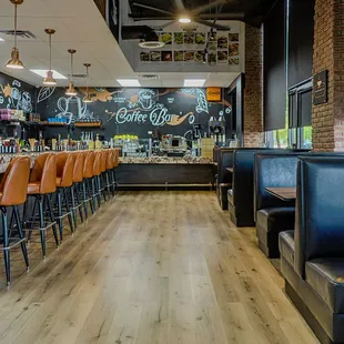 Bar - inside AmeriBrunch Cafe