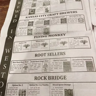 Beer list