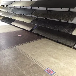 Granite on display...