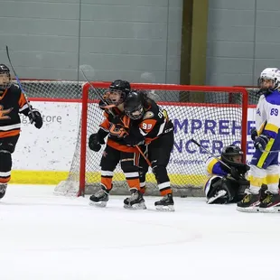 Look at that ice...so pristine the Silver Knights practice here! :)