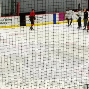 Me and my team winning the championship game for the tournament we were playing in at lifeguard.