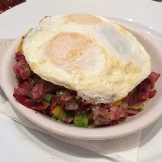 Corned Beef Hash & Eggs*