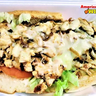 Stop by America&apos;s Best Wings for our famous Philly Chicken Sandwich. Our restaurant is located at 3901 Capital Blvd (Suite 117) Raleigh, NC.