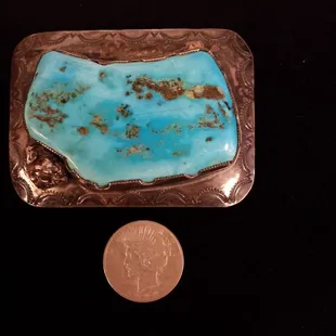 Huge Alberto Contreras belt buckle