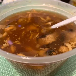 Hot and sour soup - do not recommend...