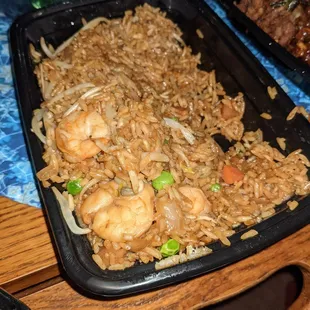 Shrimp fried rice
