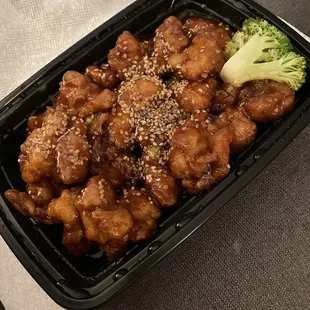 General Tsaos  Served with Rice .