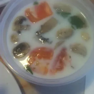 Tom Ka Soup. (Thai Style.)