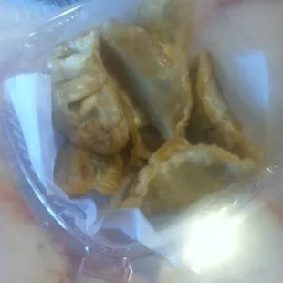 Gyoza (Fried Dumplings.)