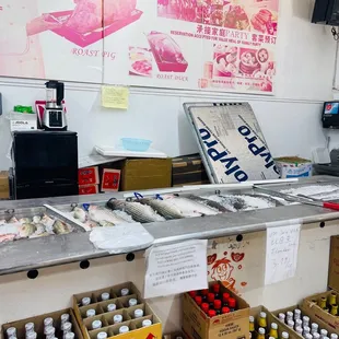 a variety of food items