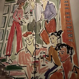 Menu that's cool. I'm very creative.