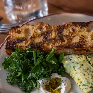 Soft Herbs Omelet
