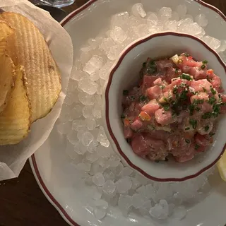 BLUE FIN TUNA TARTARE