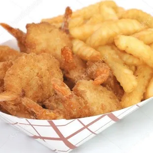 Fried shrimp