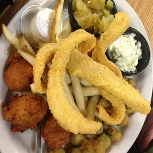Catfish dinner