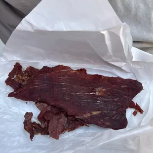 Teriyaki and Sweet &amp; Spicy jerky